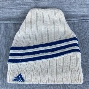 Vintage 90s Adidas Hat Knit Beanie Touque Y2K Adidas
